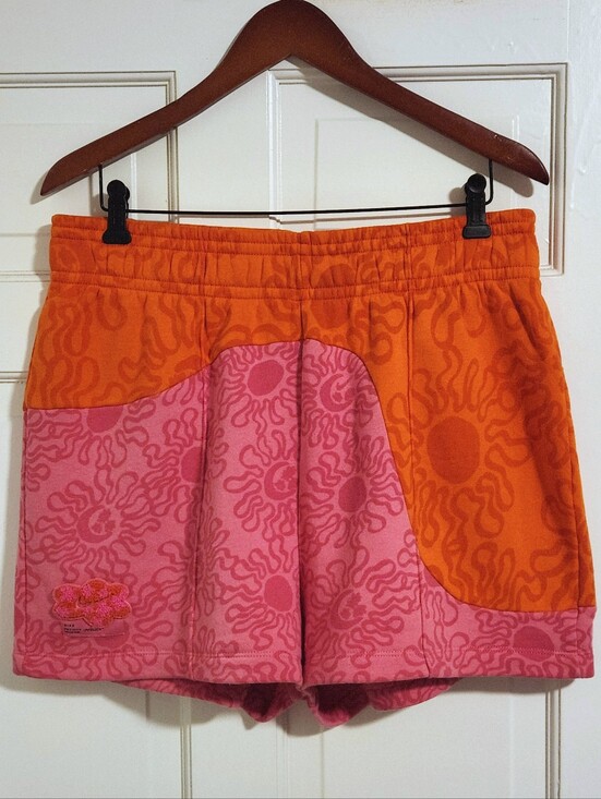 Nike Pants - 🌺Unisex Nike X Project U*Phoria🌺 - Pink/Orange Fleece Athletic Lounge Short